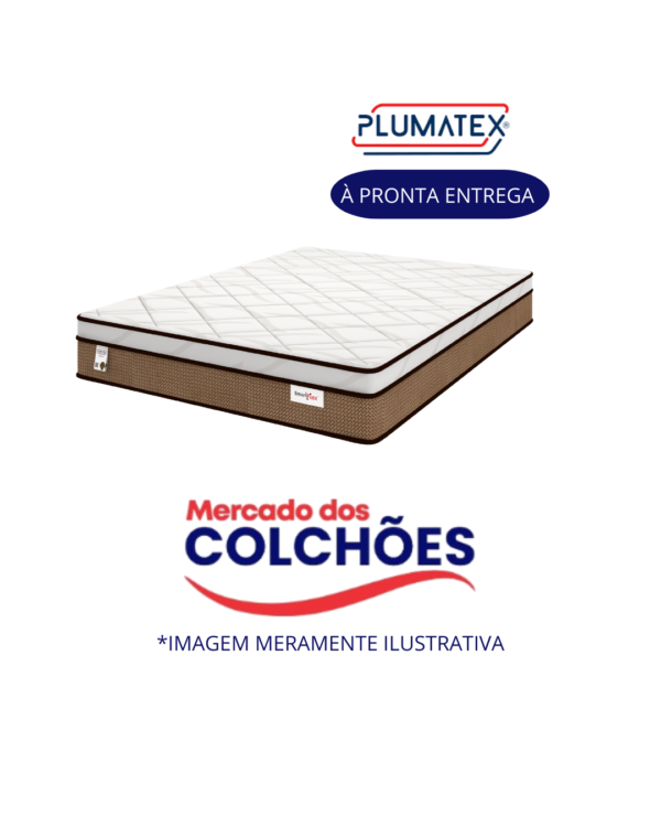 Colchão Plumatex Smartflex Molas Ensacadas Casal Padrão